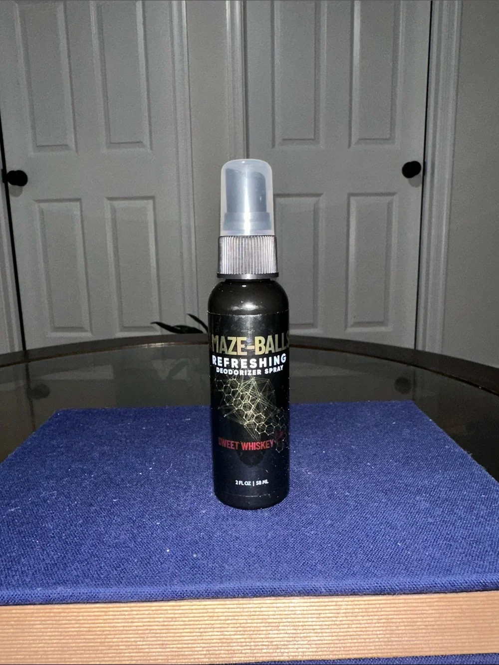 Refreshing Deodorizer Spray - Black (Sweet Whiskey)
